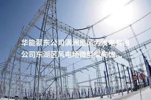 華能蒙東公司滿洲里風(fēng)力發(fā)電有限公司東湖區(qū)風(fēng)電場微型縱向加密及雙北斗對時(shí)裝置物資采購詢價(jià)公告