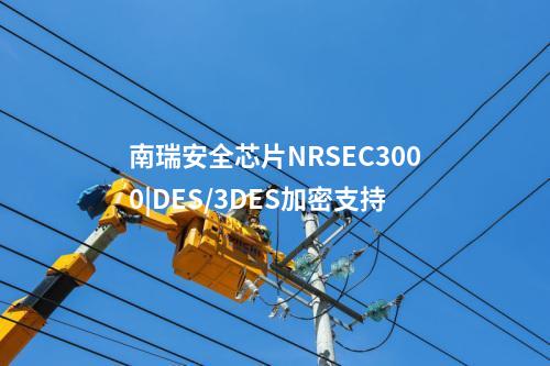 <a href=http://bcculture.com.cn/info/23.html target=_blank class=infotextkey>南瑞安全芯片NRSEC3000</a>|DES/3DES加密支持